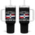 Funny I'm Not Yelling I Am Just Dominican Tumbler With Handle Vintage DR Flag - Wonder Print Shop