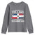 Funny I'm Not Yelling I Am Just Dominican Youth Sweatshirt Vintage DR Flag - Wonder Print Shop