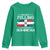 Funny I'm Not Yelling I Am Just Dominican Youth Sweatshirt Vintage DR Flag - Wonder Print Shop