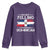 Funny I'm Not Yelling I Am Just Dominican Youth Sweatshirt Vintage DR Flag - Wonder Print Shop
