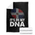 It's in My DNA Dominican Flag Throw Blanket - Wonder Print Shop