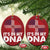 It's in My DNA Dominican Flag Christmas Ornament - Wonder Print Shop