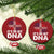 It's in My DNA Dominican Flag Christmas Ornament - Wonder Print Shop