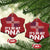 It's in My DNA Dominican Flag Christmas Ornament - Wonder Print Shop