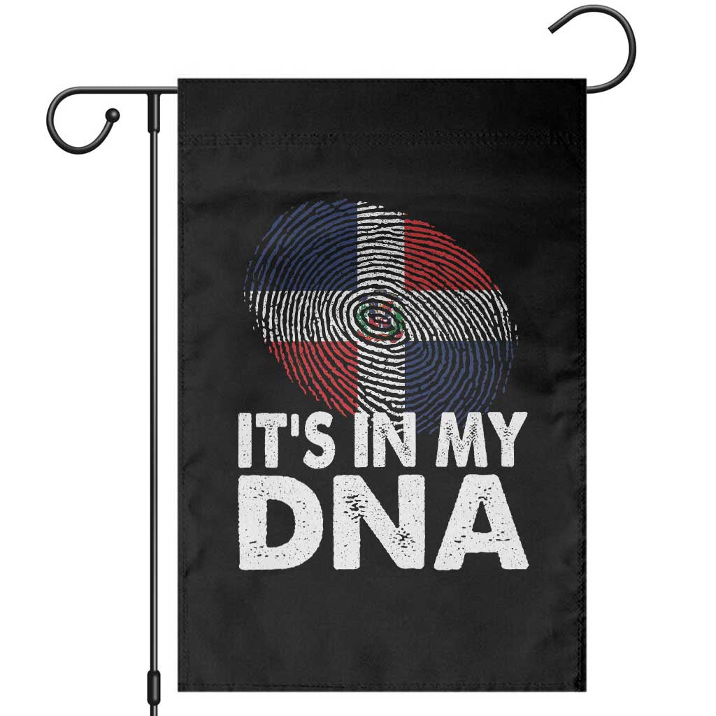 It's in My DNA Dominican Flag Garden Flag - Wonder Print Shop