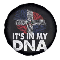 It's in My DNA Dominican Flag Spare Tire Cover - Wonder Print Shop