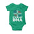 It's in My DNA Dominican Flag Baby Onesie - Wonder Print Shop