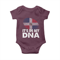 It's in My DNA Dominican Flag Baby Onesie - Wonder Print Shop