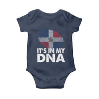 It's in My DNA Dominican Flag Baby Onesie - Wonder Print Shop