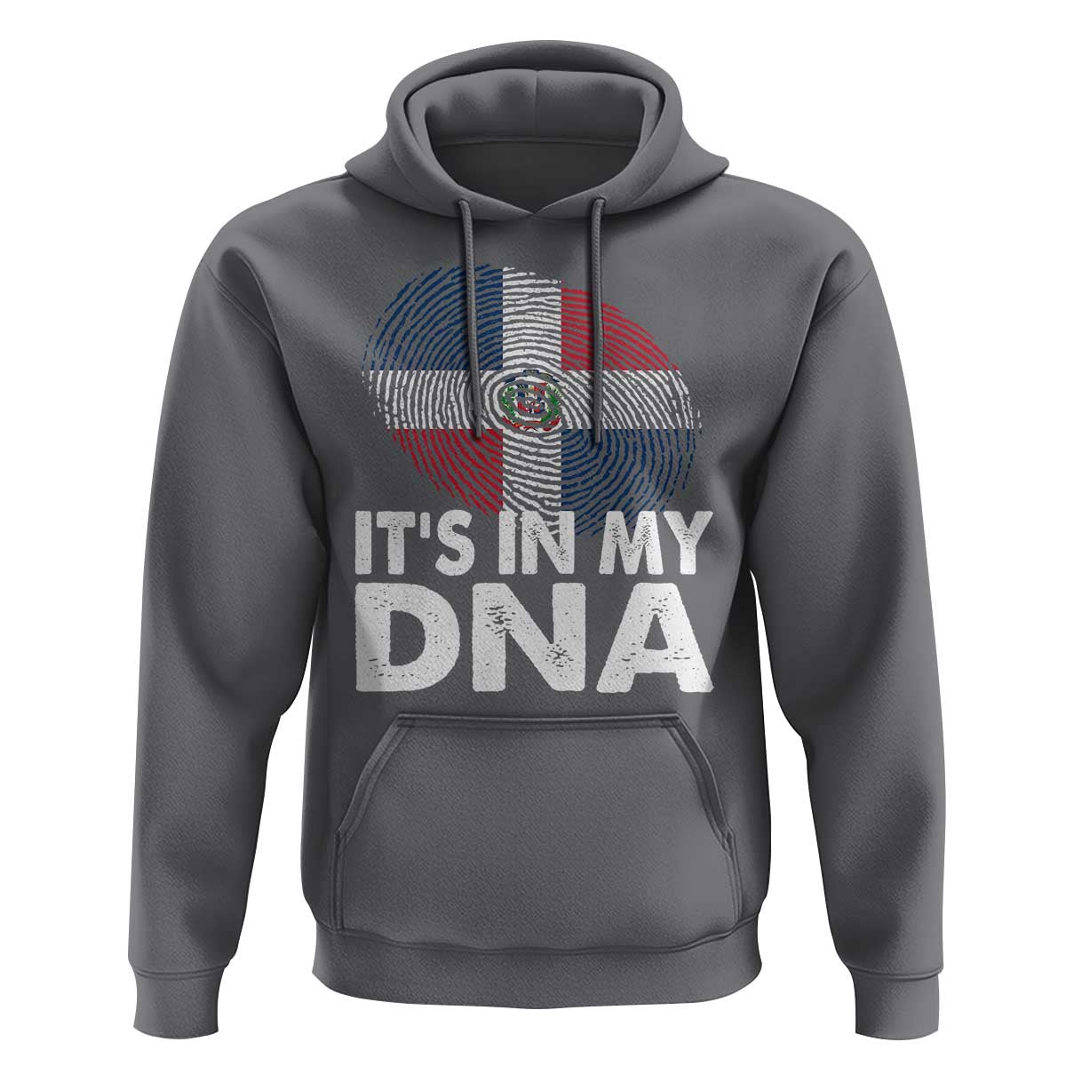 It's in My DNA Dominican Flag Hoodie - Wonder Print Shop