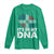 It's in My DNA Dominican Flag Long Sleeve Shirt - Wonder Print Shop