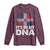It's in My DNA Dominican Flag Long Sleeve Shirt - Wonder Print Shop