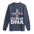 It's in My DNA Dominican Flag Long Sleeve Shirt - Wonder Print Shop