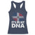 It's in My DNA Dominican Flag Racerback Tank Top - Wonder Print Shop