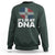 It's in My DNA Dominican Flag Sweatshirt - Wonder Print Shop