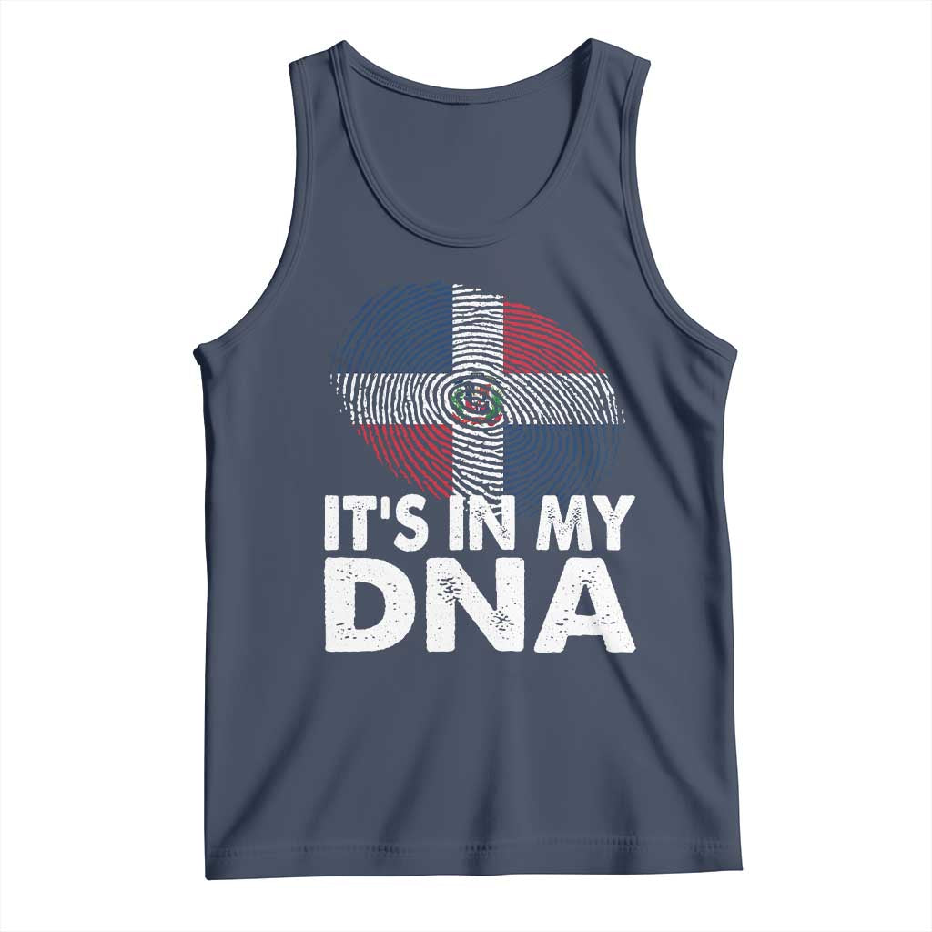 It's in My DNA Dominican Flag Tank Top - Wonder Print Shop