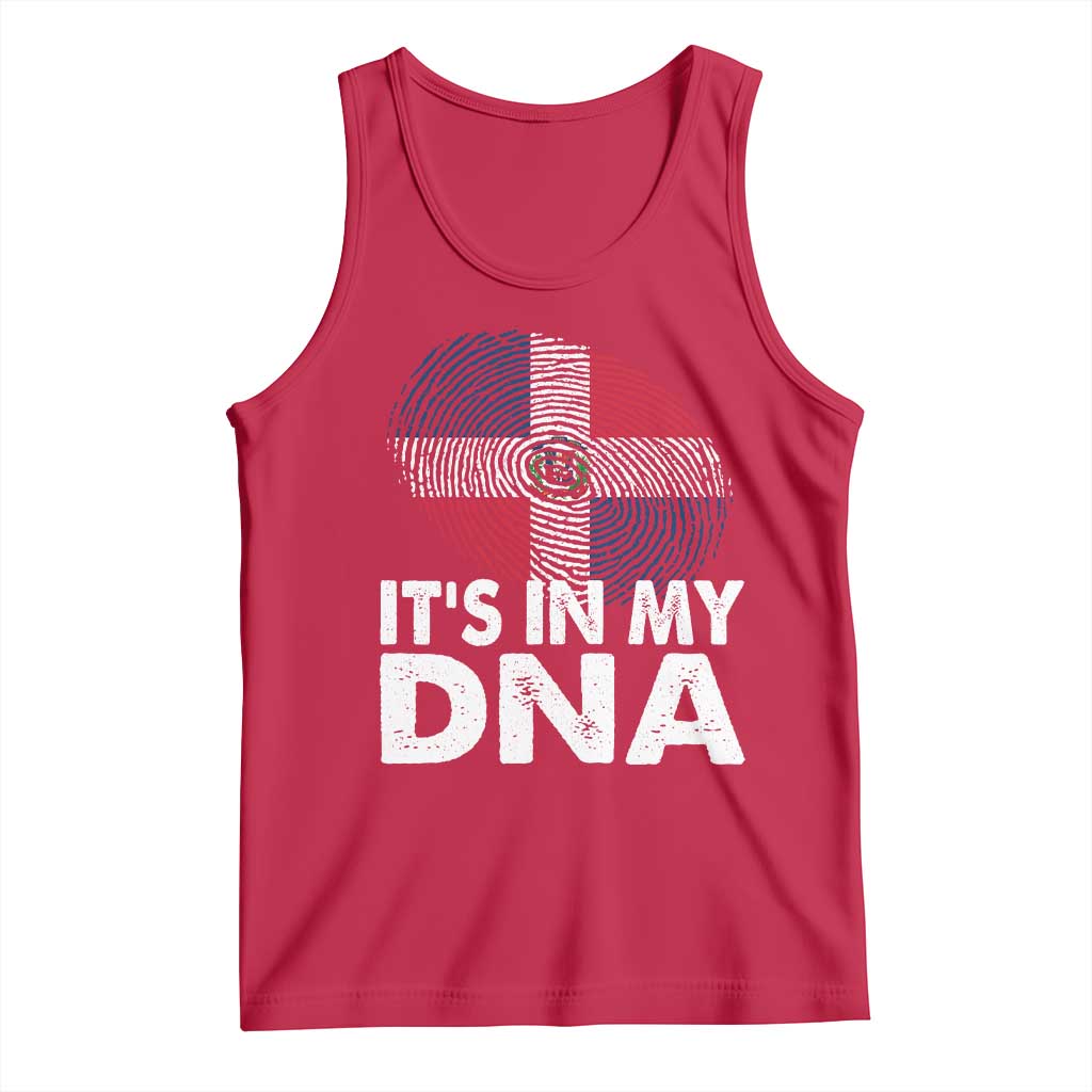 It's in My DNA Dominican Flag Tank Top - Wonder Print Shop