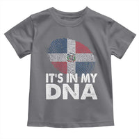 It's in My DNA Dominican Flag Toddler T Shirt - Wonder Print Shop