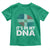 It's in My DNA Dominican Flag Toddler T Shirt - Wonder Print Shop