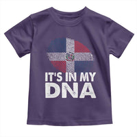 It's in My DNA Dominican Flag Toddler T Shirt - Wonder Print Shop