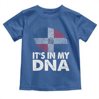 It's in My DNA Dominican Flag Toddler T Shirt - Wonder Print Shop