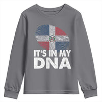 It's in My DNA Dominican Flag Youth Sweatshirt - Wonder Print Shop