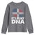 It's in My DNA Dominican Flag Youth Sweatshirt - Wonder Print Shop