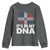It's in My DNA Dominican Flag Youth Sweatshirt - Wonder Print Shop