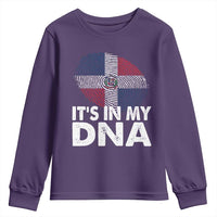 It's in My DNA Dominican Flag Youth Sweatshirt - Wonder Print Shop