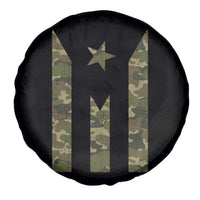 Camo Puerto Rico Flag Spare Tire Cover Hispanic Heritage Month Boricua Rican - Wonder Print Shop