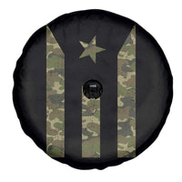 Camo Puerto Rico Flag Spare Tire Cover Hispanic Heritage Month Boricua Rican - Wonder Print Shop