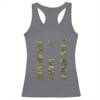 Camo Puerto Rico Flag Racerback Tank Top Hispanic Heritage Month Boricua Rican - Wonder Print Shop