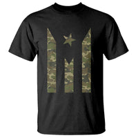 Camo Puerto Rico Flag T Shirt Hispanic Heritage Month Boricua Rican - Wonder Print Shop