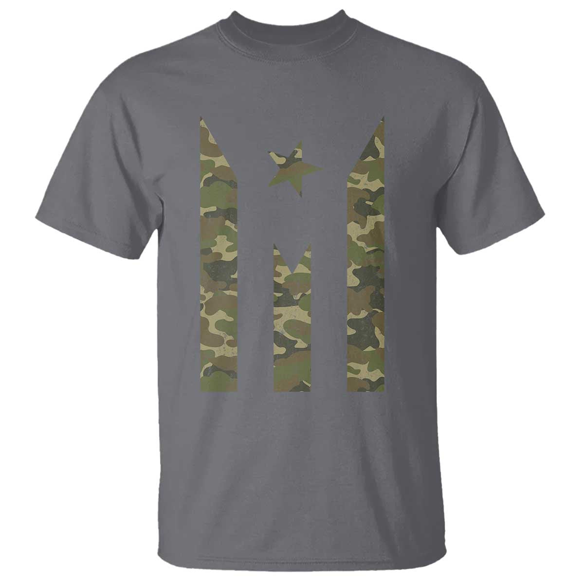 Camo Puerto Rico Flag T Shirt Hispanic Heritage Month Boricua Rican - Wonder Print Shop