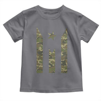Camo Puerto Rico Flag Toddler T Shirt Hispanic Heritage Month Boricua Rican - Wonder Print Shop