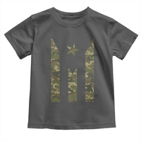 Camo Puerto Rico Flag Toddler T Shirt Hispanic Heritage Month Boricua Rican - Wonder Print Shop