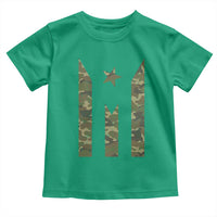 Camo Puerto Rico Flag Toddler T Shirt Hispanic Heritage Month Boricua Rican - Wonder Print Shop