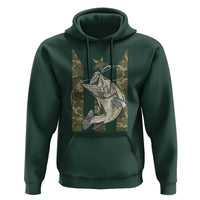 Fishing Puerto Rico Flag Hoodie Bass Fish Fisherman Camo Camouflage US Flag - Wonder Print Shop