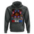 Little Miss Boricua Hoodie Puerto Rican Afro Messy Bun Girls Kids - Wonder Print Shop