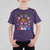 Little Miss Boricua T Shirt For Kid Puerto Rican Afro Messy Bun Girls Kids - Wonder Print Shop