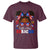Little Miss Boricua T Shirt Puerto Rican Afro Messy Bun Girls Kids - Wonder Print Shop