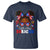Little Miss Boricua T Shirt Puerto Rican Afro Messy Bun Girls Kids - Wonder Print Shop