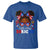 Little Miss Boricua T Shirt Puerto Rican Afro Messy Bun Girls Kids - Wonder Print Shop
