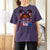 Little Miss Boricua T Shirt For Women Puerto Rican Afro Messy Bun Girls Kids - Wonder Print Shop