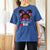 Little Miss Boricua T Shirt For Women Puerto Rican Afro Messy Bun Girls Kids - Wonder Print Shop