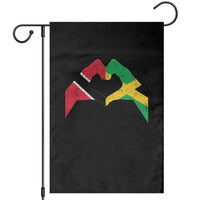 Trinidad and Tobago Jamaican Garden Flag Two Flags One Heart