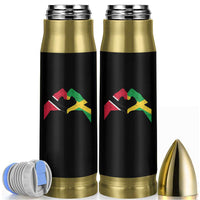 Trinidad and Tobago Jamaican Bullet Tumbler Two Flags One Heart