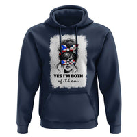 Dominican Puerto Rican Woman Hoodie Yes Im Both Of Them