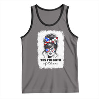 Dominican Puerto Rican Woman Tank Top Yes Im Both Of Them