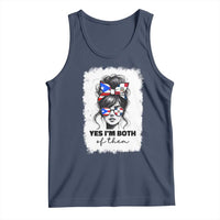Dominican Puerto Rican Woman Tank Top Yes Im Both Of Them
